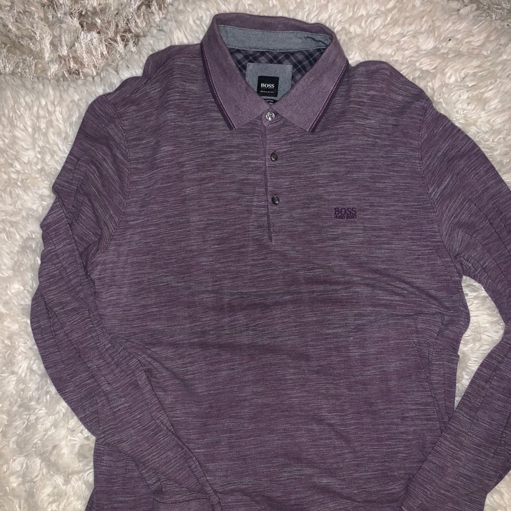 Hugo boss long sleeve shirt